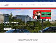 Tablet Screenshot of cityboard.pl
